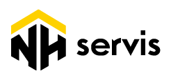 NH SERVIS logo